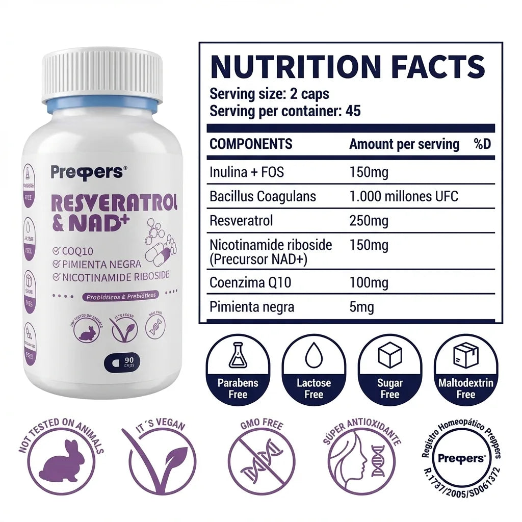 Resveratrol & Nad+