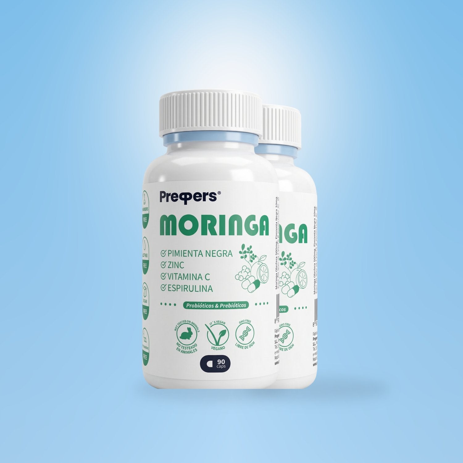 Moringa Dúo Metabólico Preppers